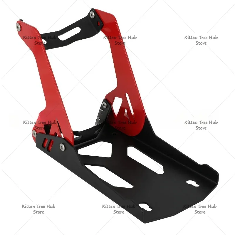 Heavy-duty Steel Motorcycle Front Wheel Stand Wheel Chock Upright For Trailer Mount Trailer rack Parking Fixed Frame Dirt Bike