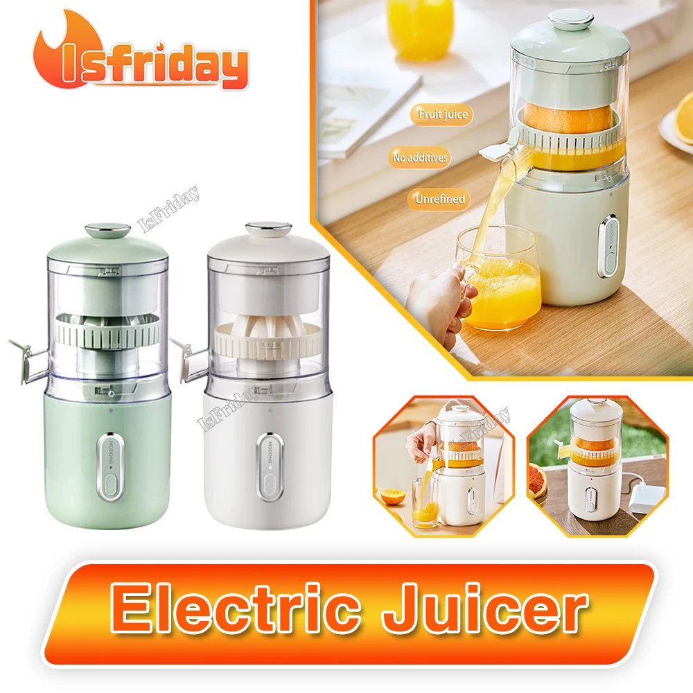 Electric Juicer Multifunctional Orange Lemon Blender USB Rechargeable Wireless Portable Mini Fruit Squeezer Pressure Juicers