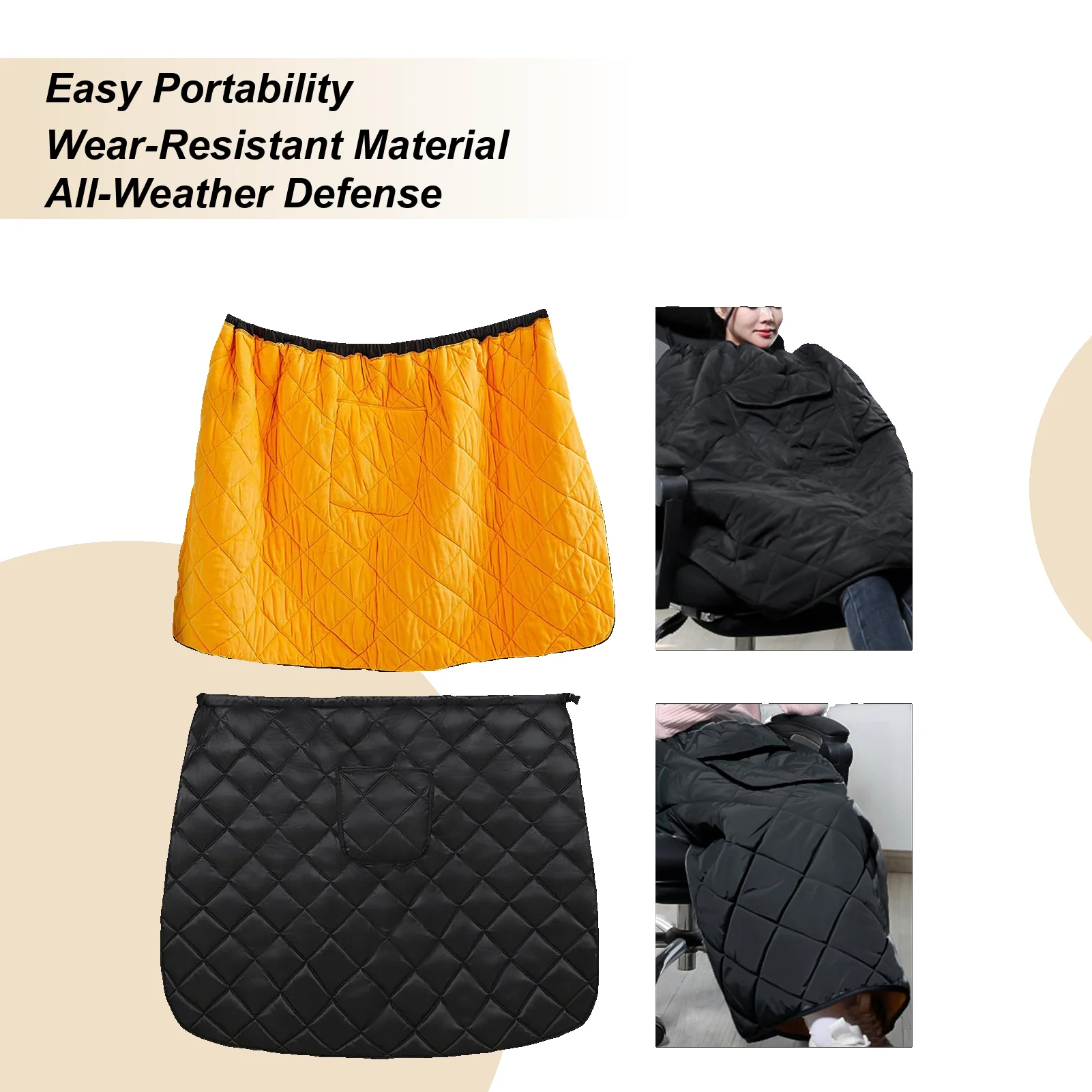 

Теплый наколенник для мотоцикла, чехол для ног скутера, водонепроницаемое одеяло, плюшевая подкладка, теплый чехол для ног мотоцикла для защиты колена