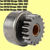 Unidad de arranque Bendix, engranaje para Yamaha XV 700, 750, 1000, 1100, Virago/XV700, XV700S, XV750, XV1000, XV1000S, XV1100, XV1100S, Virago
