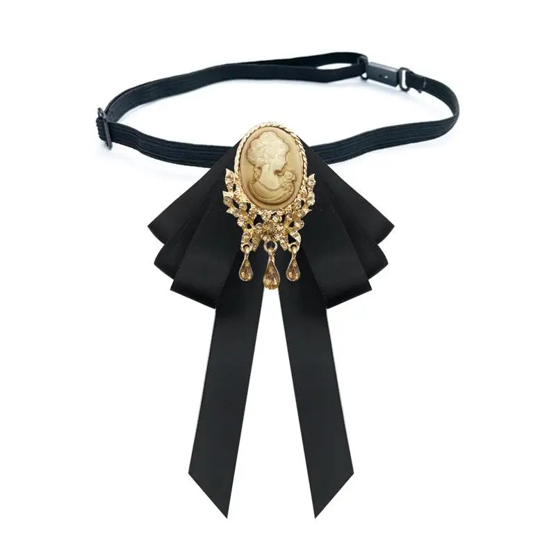 

Элегантный винтажный бант-бабочка: регулируемый, съемный, для рубашек и воротников, аксессуар для одежды