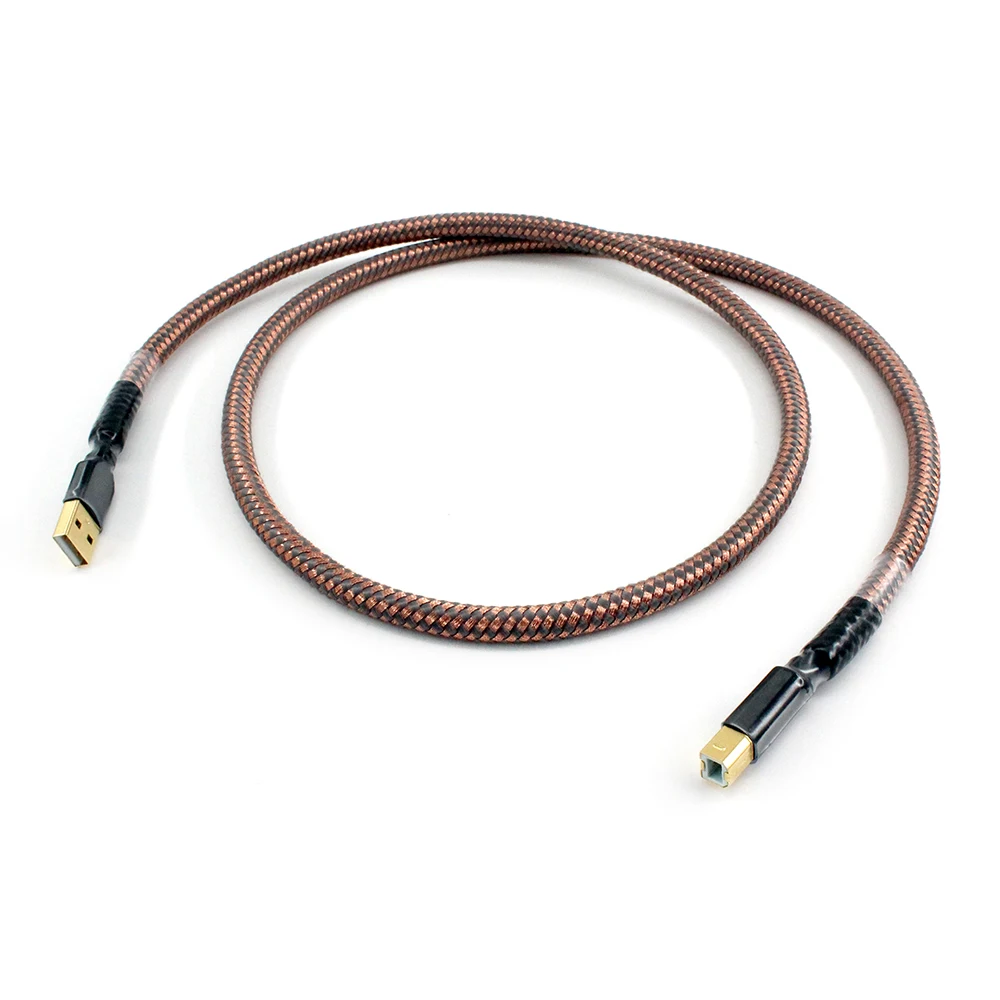 Accuphase 6N OCC посеребренный USB-кабель ЦАП декодирование аудиокабель 2.0