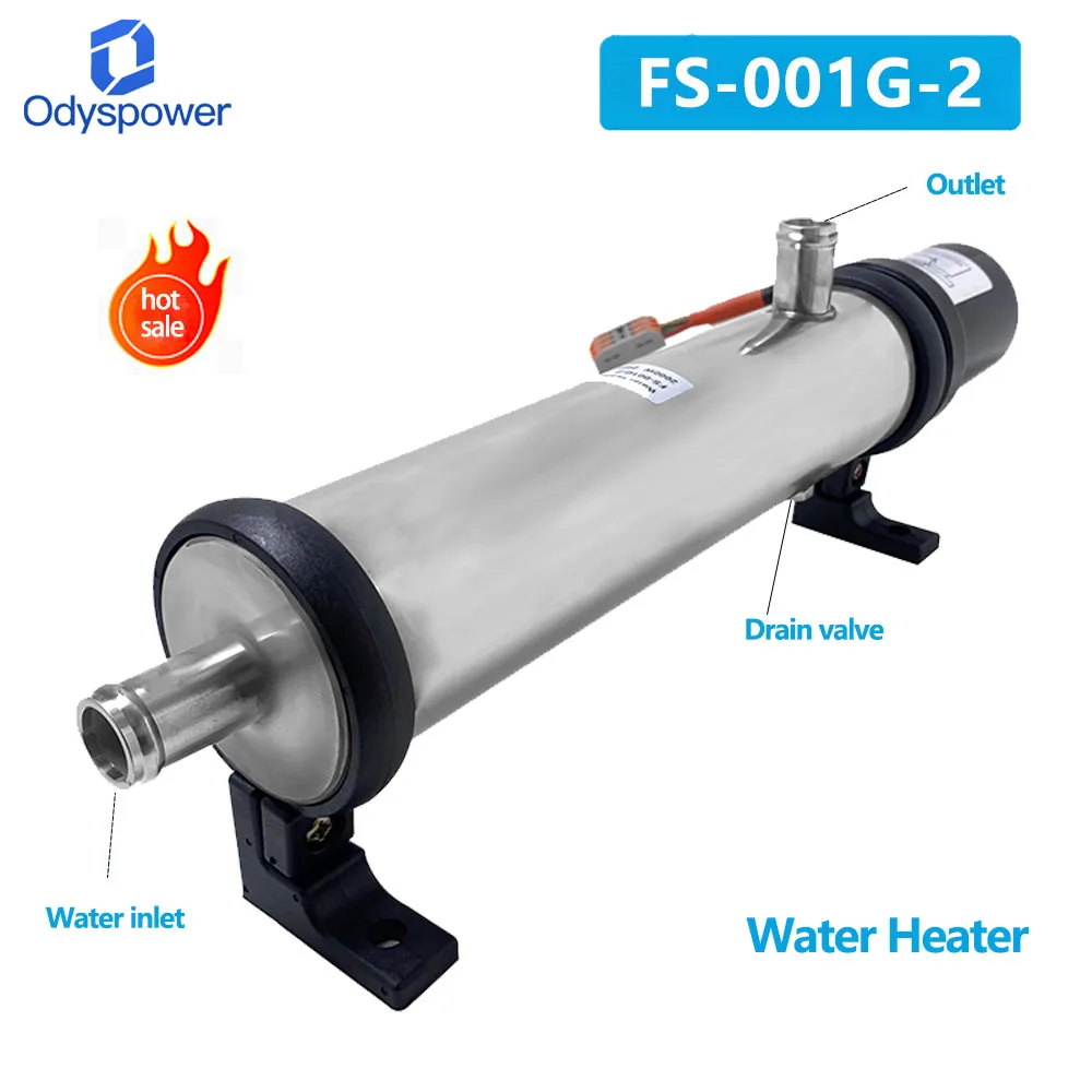 500W 1000W 2000W 3000W Diesel Generator Water Heater Engine Self-circulating Preheater Thermostat Electric Water Jacket Heaters