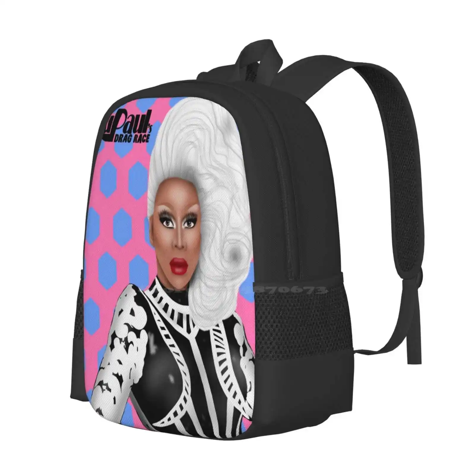 Sissy That Walk Pattern Design Laptop Travel School Bags Rupauls Drag Race Sissy That Walk Drag Queen