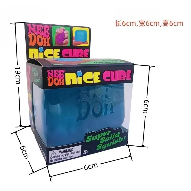 2026 Neues Druckentlastendes Pinch Schyling Needoh Nice Cube Sensorisches Fingerspitzen-Spielzeug Lieblingsgeschenk Squishies Fidget Squishy Spielzeuge – Detail 7