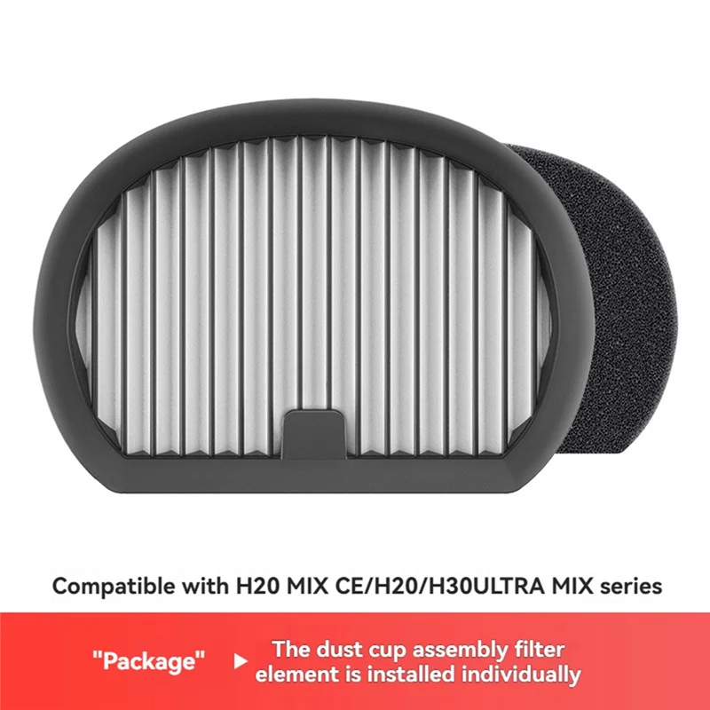 AC39-для Dreame H20 MIX CE/H20/H30 Ultra Mix 4 шт. HEPA-фильтр моющиеся сменные аксессуары для пылесоса