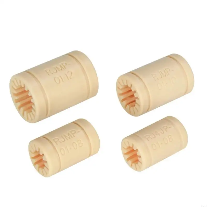 462E RJMP-01-08/10/12mm Rolamento plástico sólido 8m 10mm 12mm RJ4JP-01-08 Impressora DIY