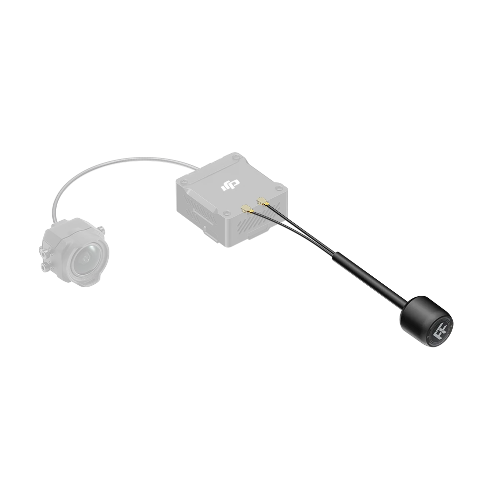 FlyFishRC Dual-Band-Antenne 5,8 GHz/2,4 GHz UFL 40 mm/95 mm/145 mm LHCP Fernantenne kompatibel DJI O3 für FPV RC Drone – Detail 6