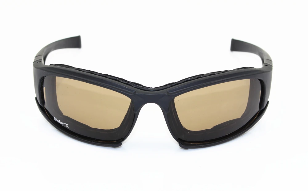 Daisy X7 Brille für Herren, Militär-Sonnenbrille, polarisiert, kugelsicher, für Airsoft, Schießen, Gafas, Rauchglas, Motorrad- und Fahrradbrille – Detail 3