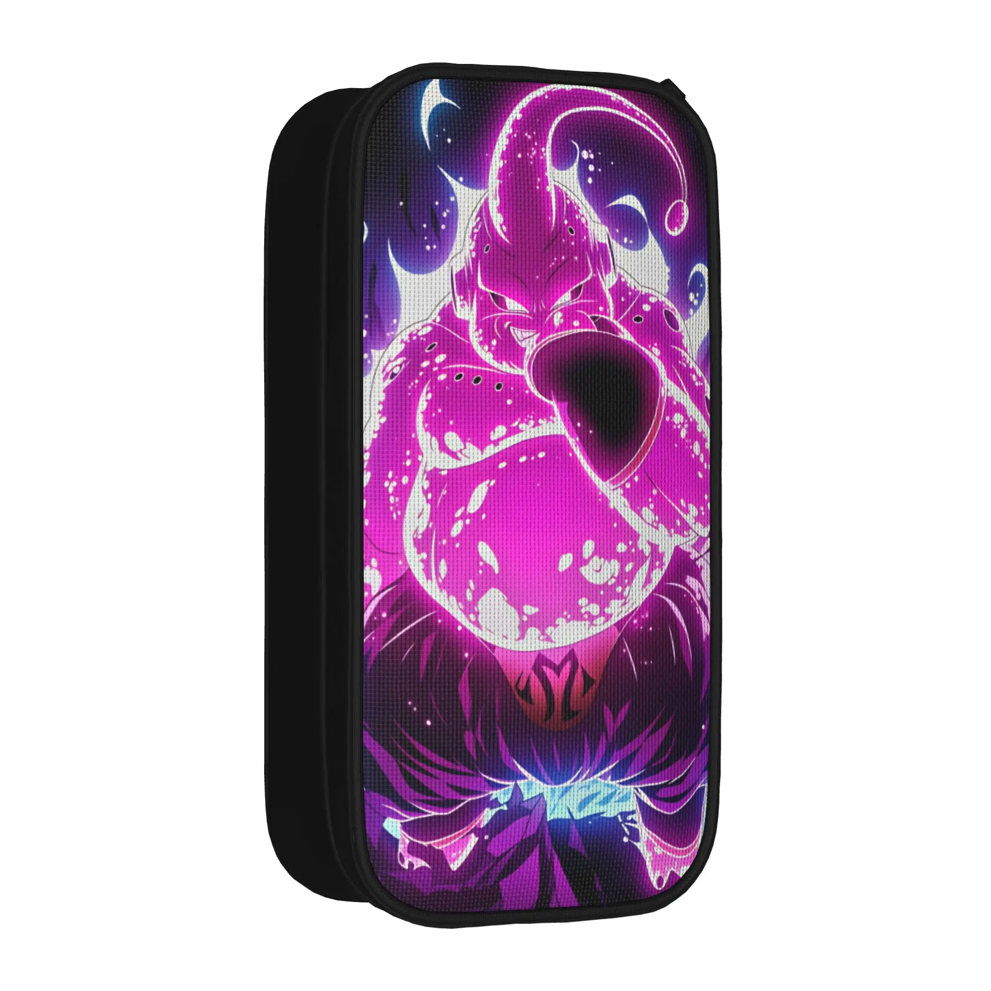 Pinks Monster  Pencil Case Dragon-Balls Large Pencil Box Kids Canvas Kawaii Back To School Pencil Cases Graphic Supplies