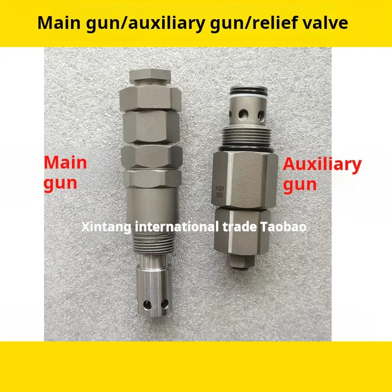 

For Vo-lvo ec EC140 210 240 290BD Distributor main auxiliary gun relief valve safety valve Excavator Parts