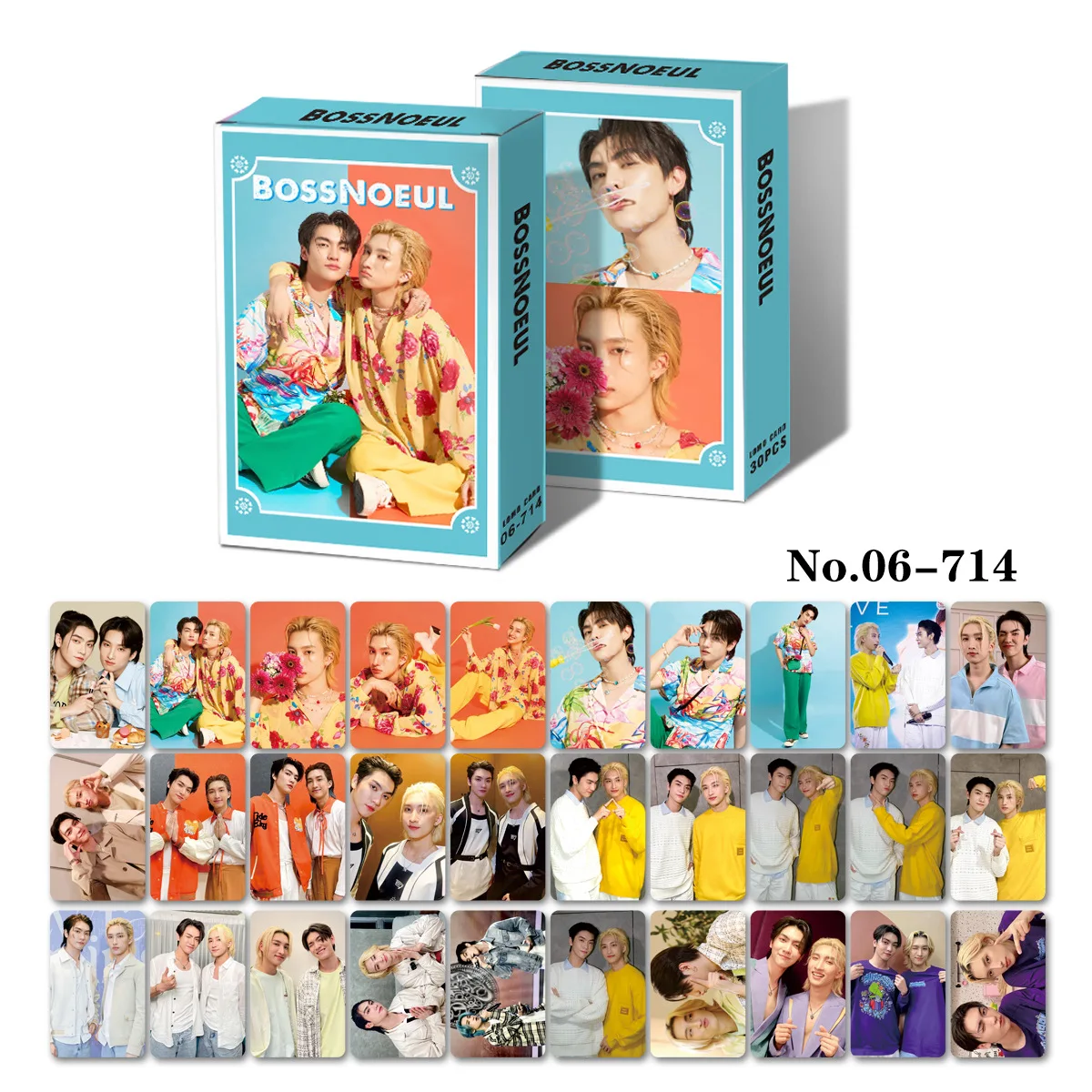 HOT BossNoeul PerthChimon JimmySea MileApo Small Card LOMO Card Greeting Card Decoration Small Card 30pcs