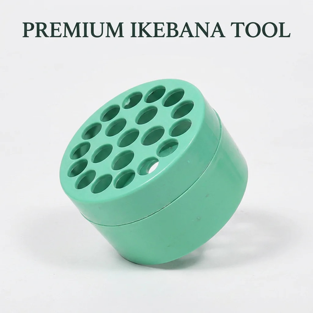 Plastic bonsai flower arranging tool, flower pot fixing device, floral bouquet hand-held spiral floral art floor assistant view 5