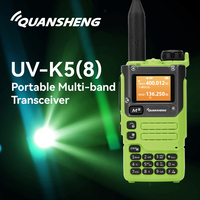 Quansheng UVK5(8) Dual Band 5W  Walkie Talkie Two Way Radio UVK6 Green Color