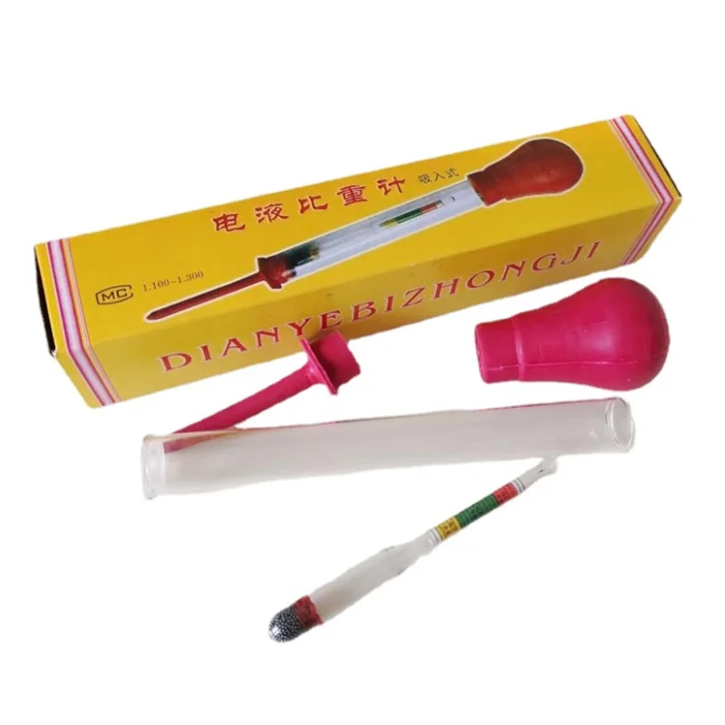 Car Battery Hydrometer Fast Detection Battery Acid Density Meter Testing Acid Tool Car Electrolyte Hydrometer With Api Scale