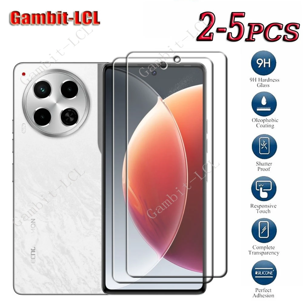 9H HD Original Tempered Glass For Tecno Camon 30 5G 6.78