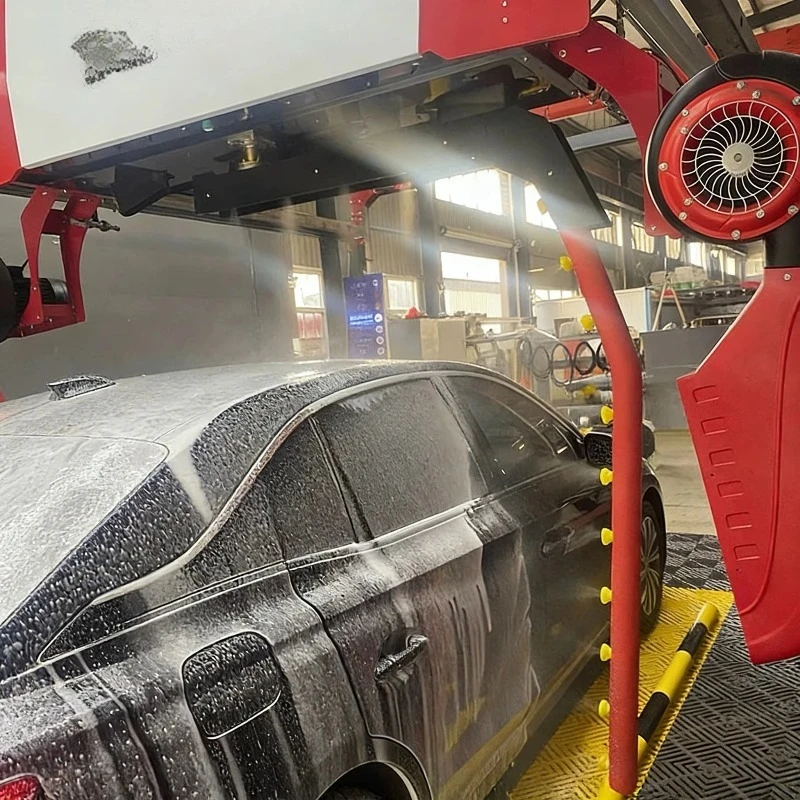 BEIJING WS CE Certified Electric Touchless Automatic Car Wash Machine Brushless High Pressure Commercial Stainless Steel 10MPa