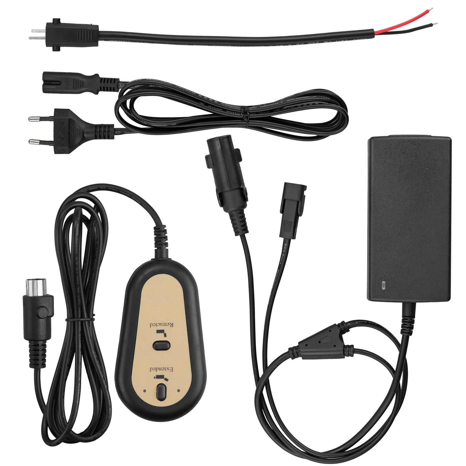 EU Power Supply With Wired Control For 12V Linear Actuator