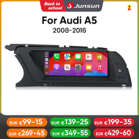 Junsun 8.8 inch CarPlay For Apple Car Radio Multimedia For Audi A5 2009-2016 Bluetooth Wireless Android Auto 4G WiFi GPS Stereo