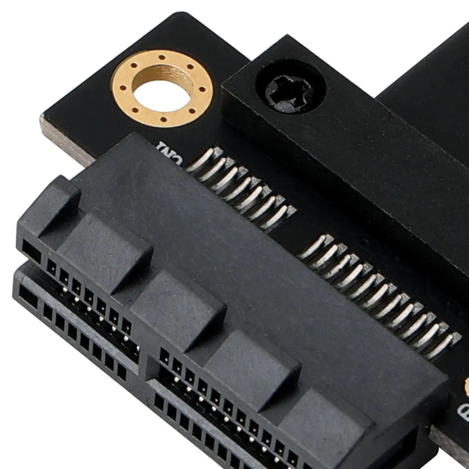 90 Degree Extension Cable, x1 to x1 x4 - Card for Motherboard ,Extender image 6