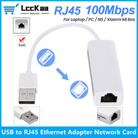 10/100Mbps USB Network Card USB 2.0 to Rj45 Lan Ethernet Adapter RTL8152B Network Card for PC Macbook Laptop Windows 7 8 10