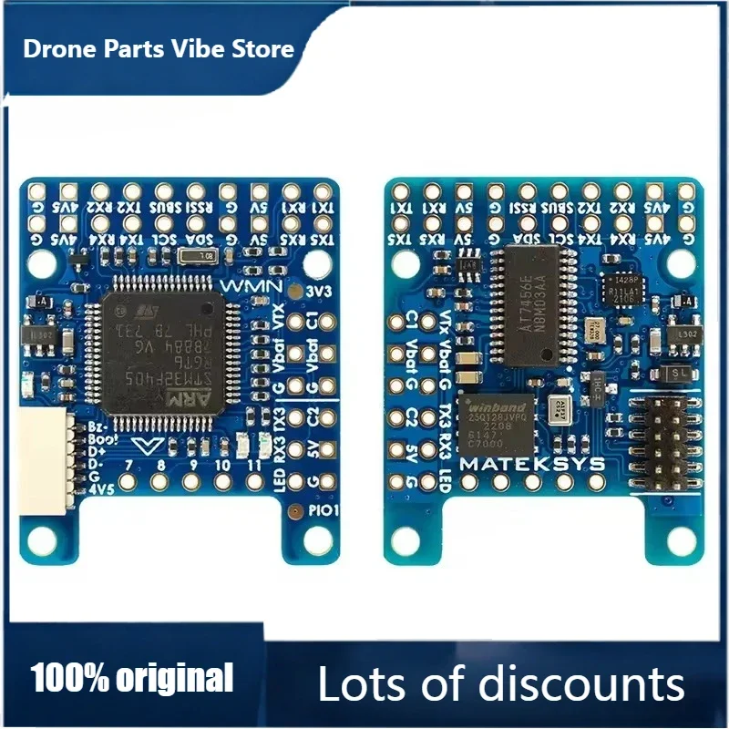 

FyOriginal F405-WMN F405 Flight Controller W Baro OSD Blackbox 132A Current Sense 2-6S LIPO for RC FPV Multirotor Airplanes