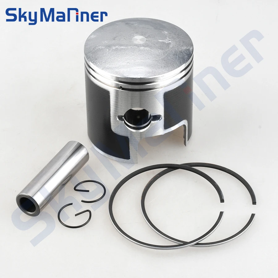 12110-94400-025 For Suzuki Outboard Motor DT40 DT40C Piston Set (79.25MM) With Ring 12140-94400 Boat Engine Parts