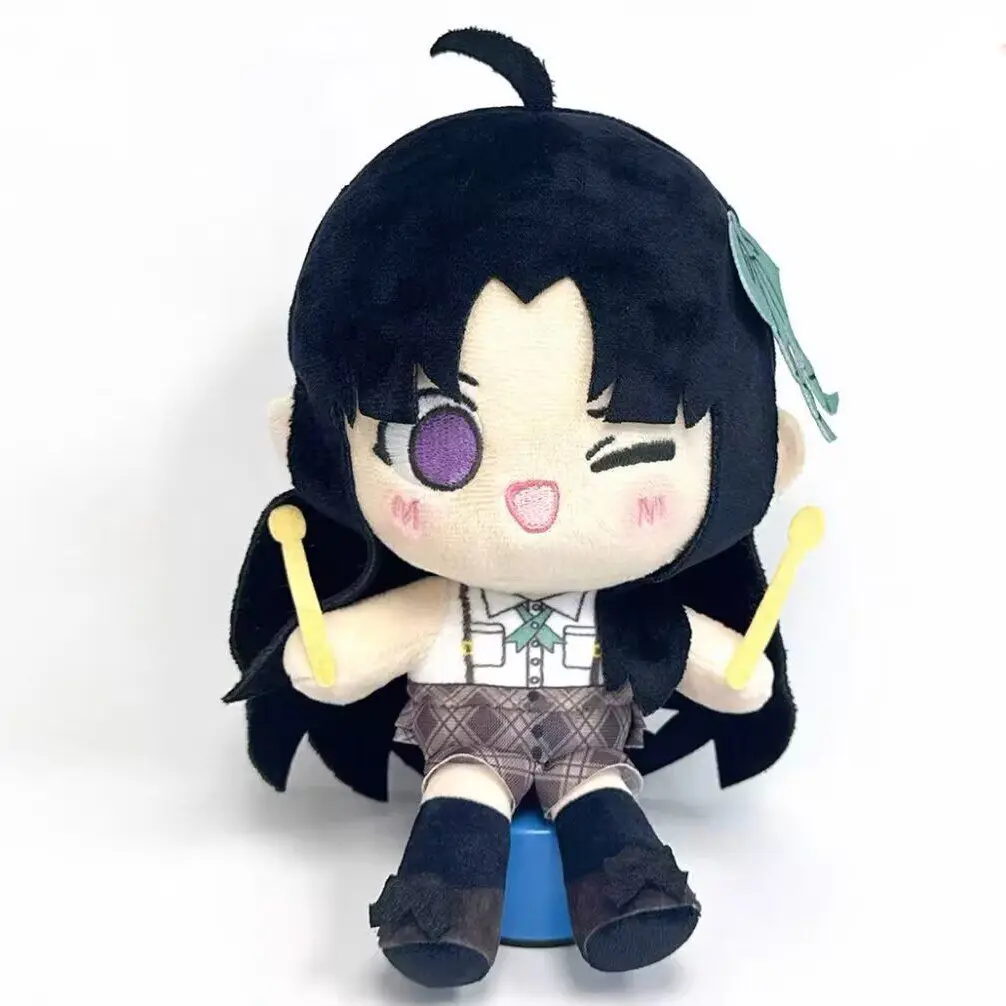 

18CM Anime GIRLS BAND CRY SUBARU AWA Plush Stuffed Cotton Doll Cosplay Cartoon Kawaii Sitting Figure Model Plushie Gifts