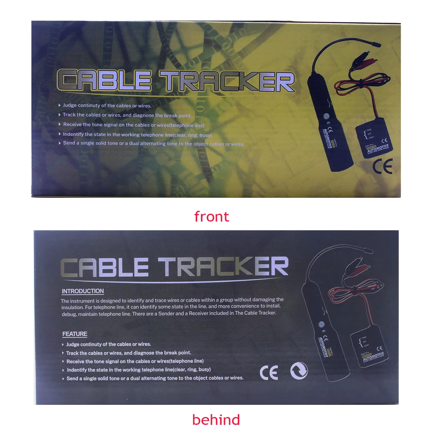 EM415PRO Car Automotive Short & Open Finder Circuit Finder Tester Diagnostic Tools Car Repair Tool Wire Cable Detector Tracer
