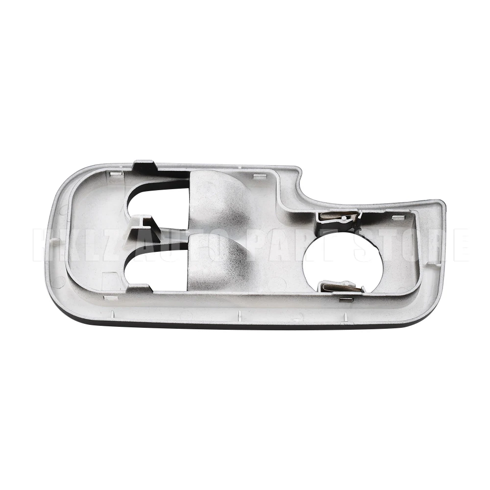 Für Alfa Romeo 147 GT Vorderer Linker Fensterschalter-Panel - Schwarzer ABS-Bedienfeldrahmen für LHD-Modelle (937) – Detail 5