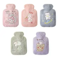 Bolsa de botella de agua caliente de 250/500ML, calentador de vientre cálido para niña, Mini calentador de manos portátil reutilizable a prueba de explosiones para invierno