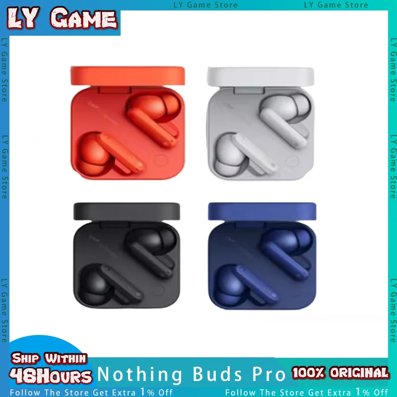 

Cmf By Nothing Buds Pro 2 Earphone Wireless Bluetooth Gaming Earbuds Anc Ip55 Noise Reduction Enc Earphones Ldac Headsets Custom