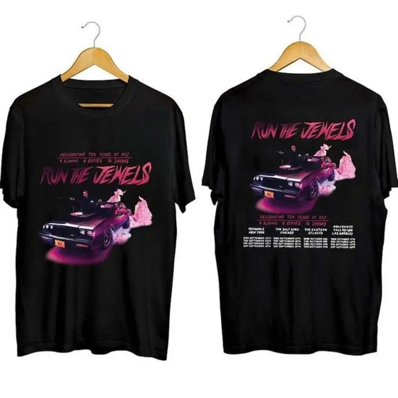 Run The Jewels 2023 Tour T Shirt Band Fan karuoto com