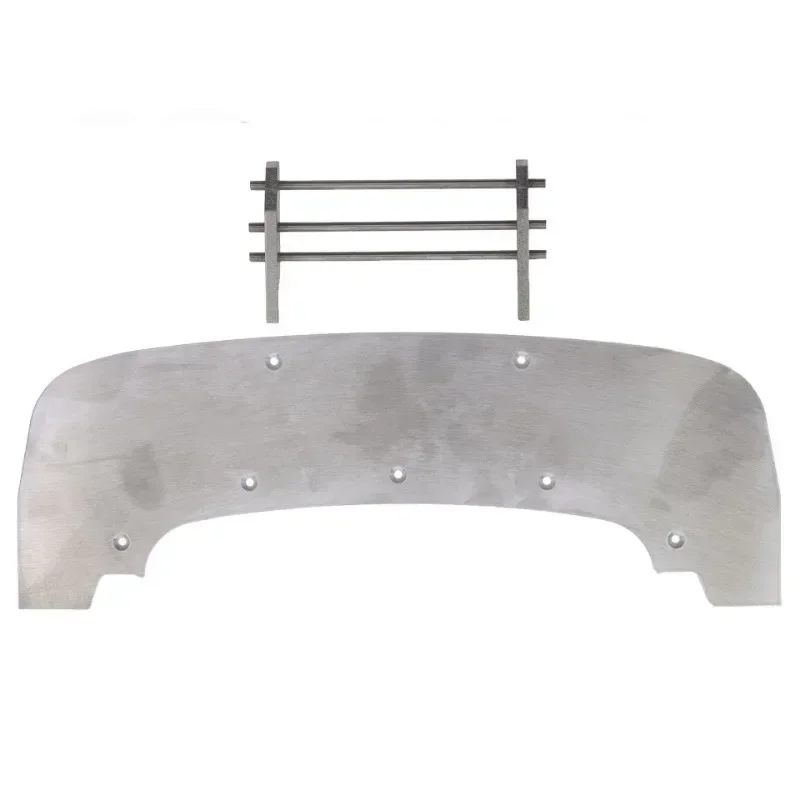 ARRMA 1/7 범죄/위반 제한 없는 RC카 업그레이드 부품용 RC카 메탈 섀시 아머 보호 스키드 플레이트 앞 범퍼