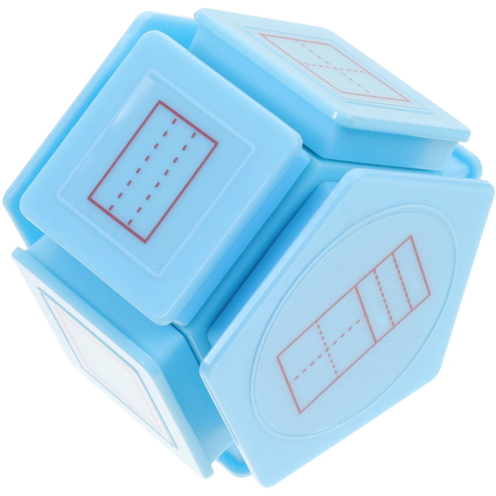 Custom Teacher Reward Handwriting Line Stamp Safe Compact Design Multi Function Toddler Stamps Set Teaching Office