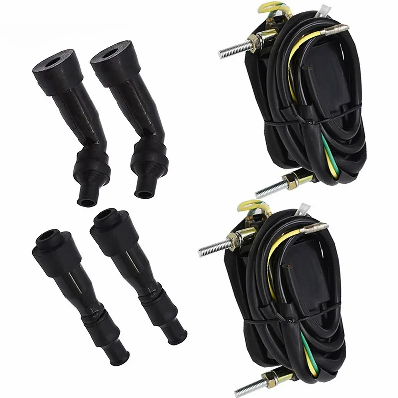

2PCS Dual Wire Ignition Coil For Honda Kawasaki Suzuki 30501-323-003 30510-333-013 33410-45012 1AA-82310-09-00