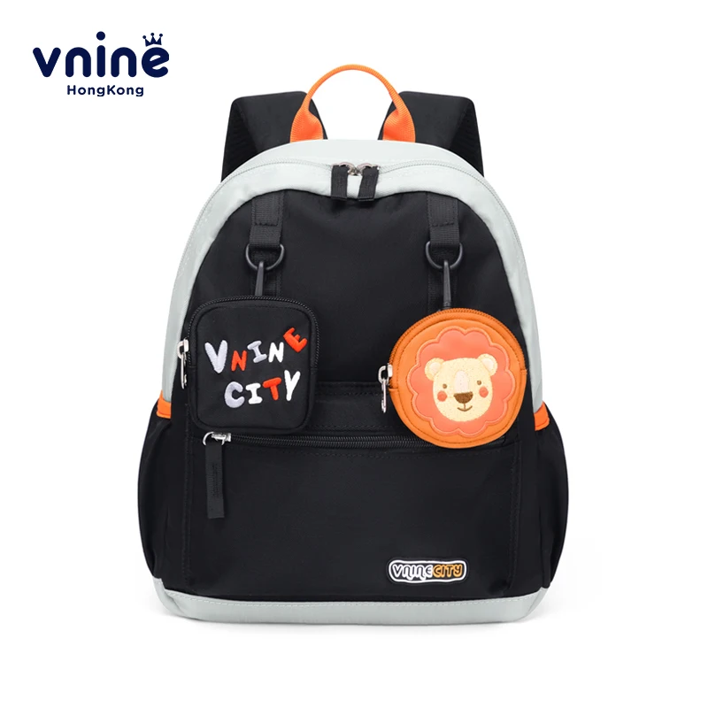 V.NINE-Sac à dos d'école althétanche pour garçons et filles, sacs de classe pour enfants de la maternelle, cartable pour enfants de 3 ans, nouveau