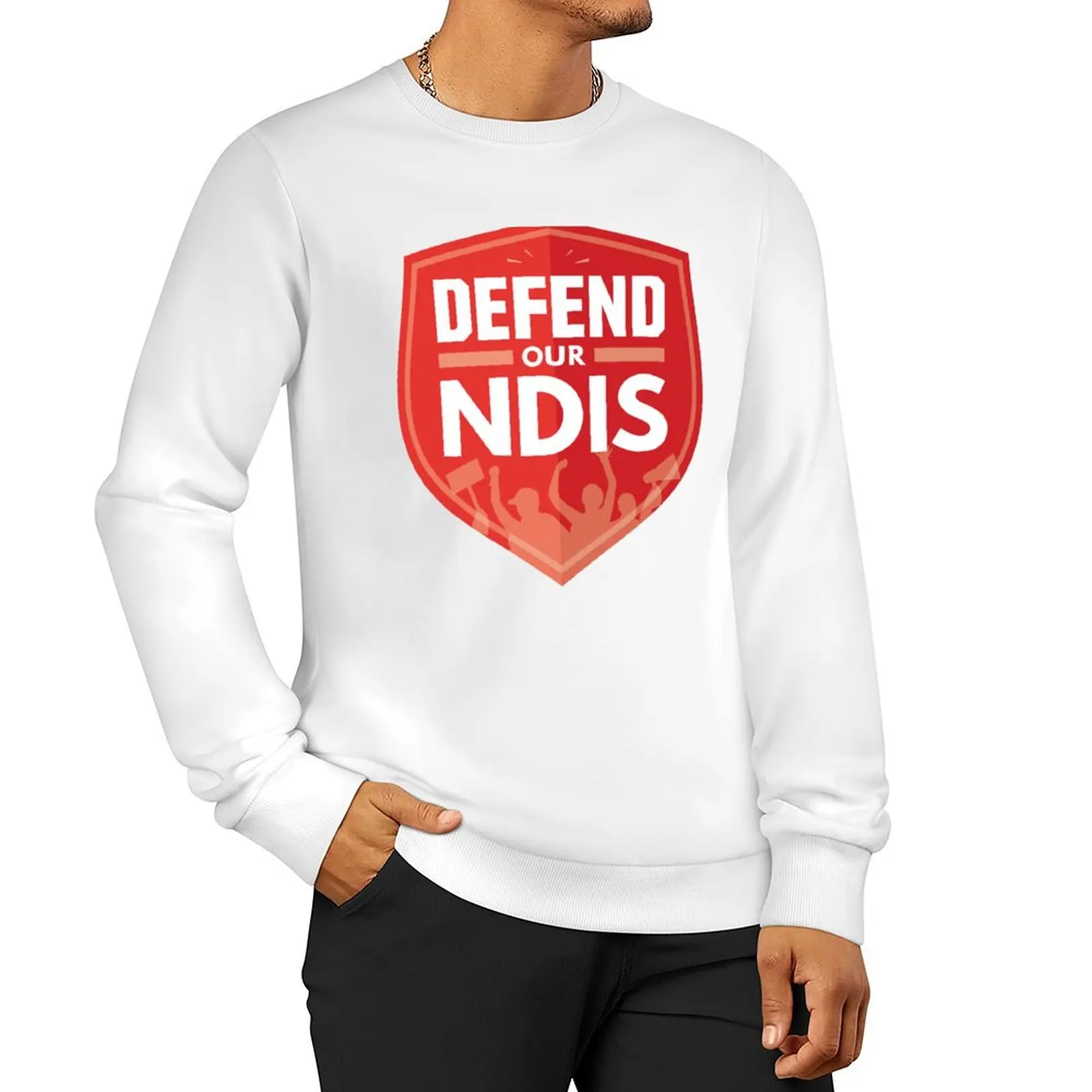 Defend Our NDIS Sweatshirt mens designer clothes hooded shirt mens clothes graphic sweatshirts