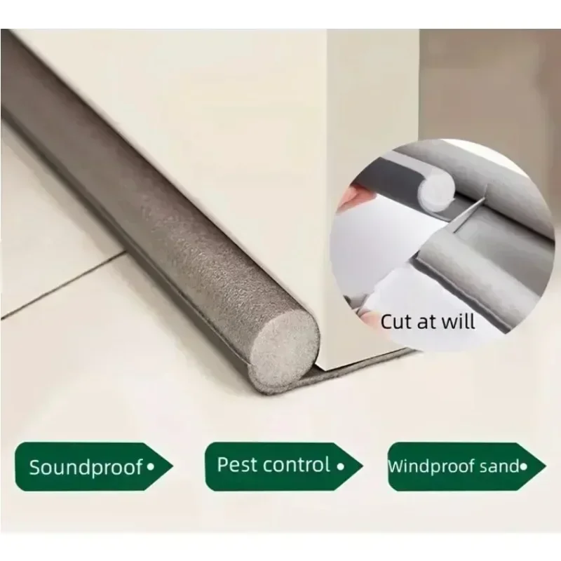 

2/1PC Flexible Under Door Draft Stopper Door Bottom Seal Strip Weather Strip Thicker Anti-Cold Gap Blocker Sealing Weather Strip