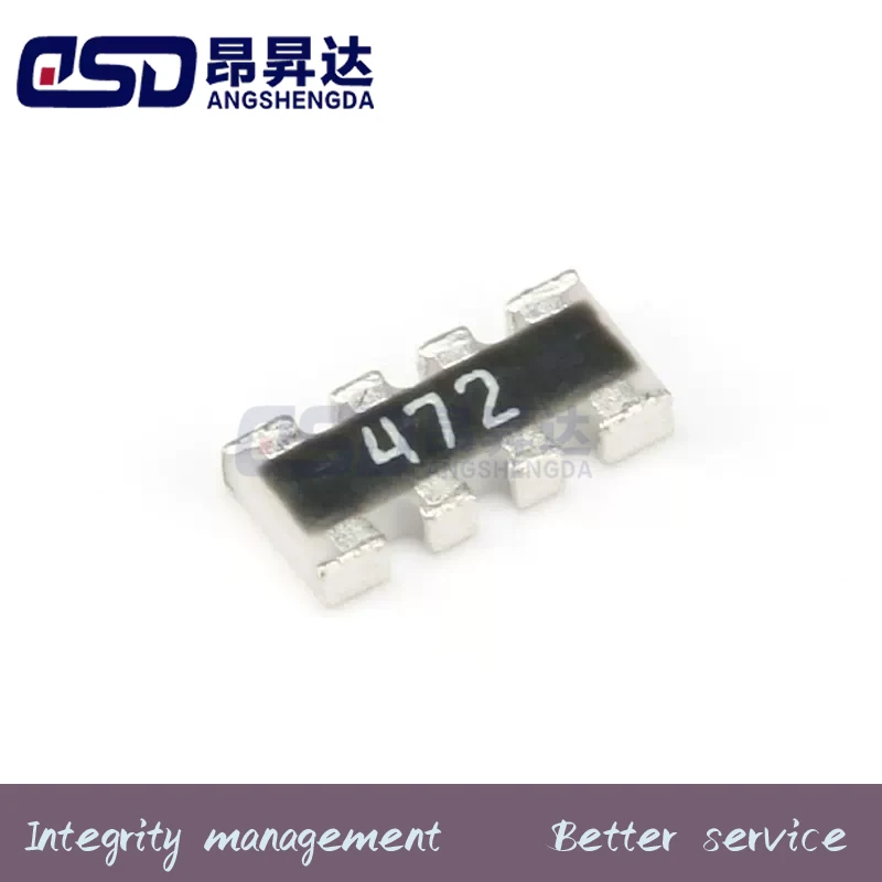 100pcs 0402*4 8P4R 2*4P SMD Network Resistor array 0R - 1M 10 22 47 100 220 330 470 1K 2.2K 4.7K 10K 22K 47K 100K 220K 470K ohm