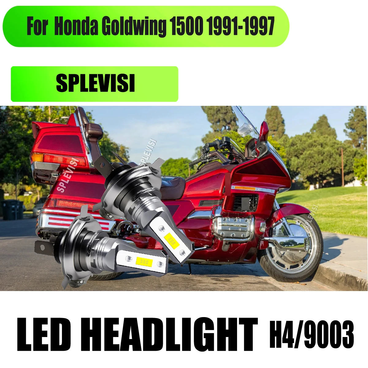 

H4 9003 Motorcycle LED White Headlight Superior and Reliability For Honda Goldwing 1500 1991 1992 1993 1994 1995 1996 1997