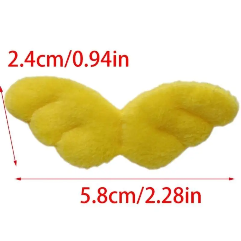 39BD Double Fabric Angel Wing Christmas Tính cách trang phục cho trang phục và phụ kiện thời trang độc đáo
