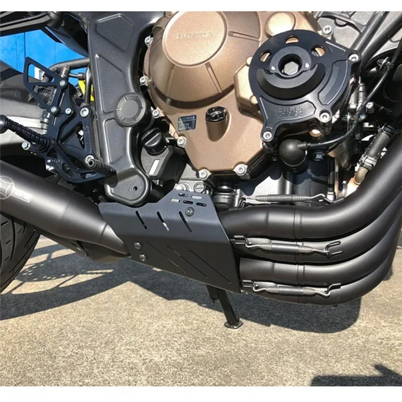 لهوندا CB650R/CBR650R CB/CBR 650R CB650 R 2019 2020 دراجة نارية العادم الأنابيب الحرس الحرارة درع الغطاء الواقي الديكور