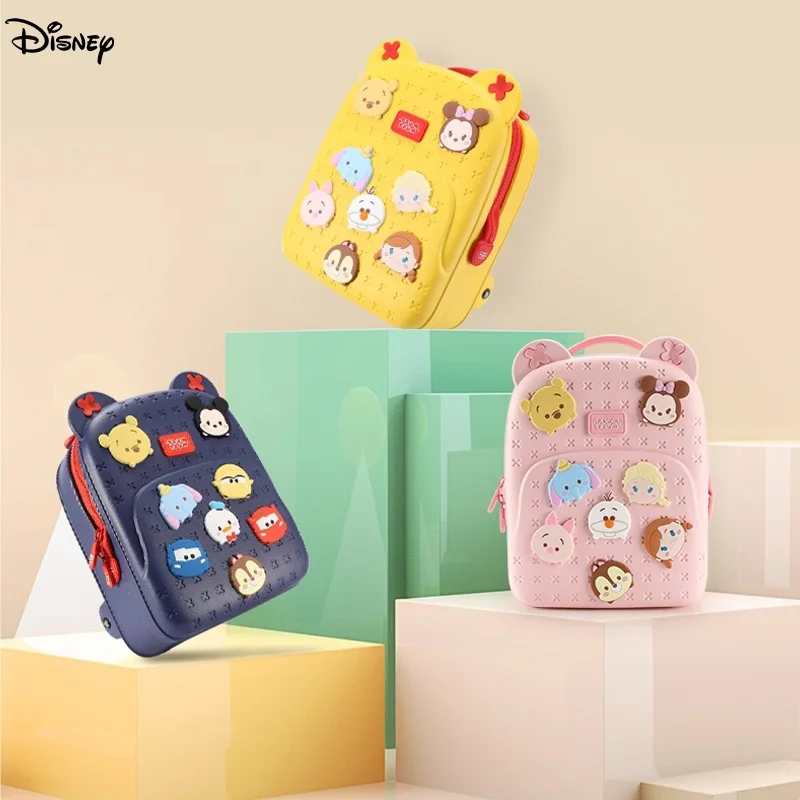 Disney Children\'s Kindergarten Backpack, Convenient Backpack For Boys And Girls, Cute Baby Diy Creative Backpack, Birthday Gift