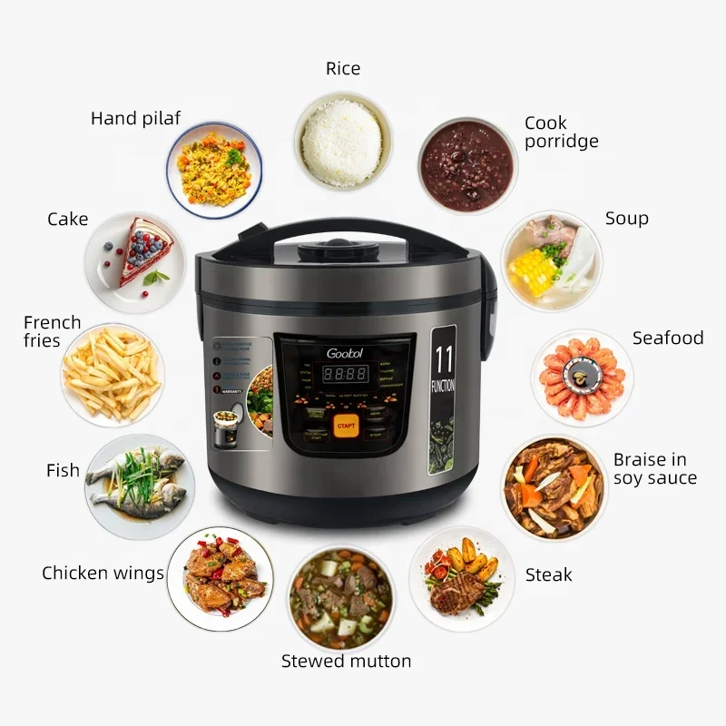 Factory Cooker Multifunction Kitchen Best Different Size Capacity Electric Automatic Rice Pressure Cooker