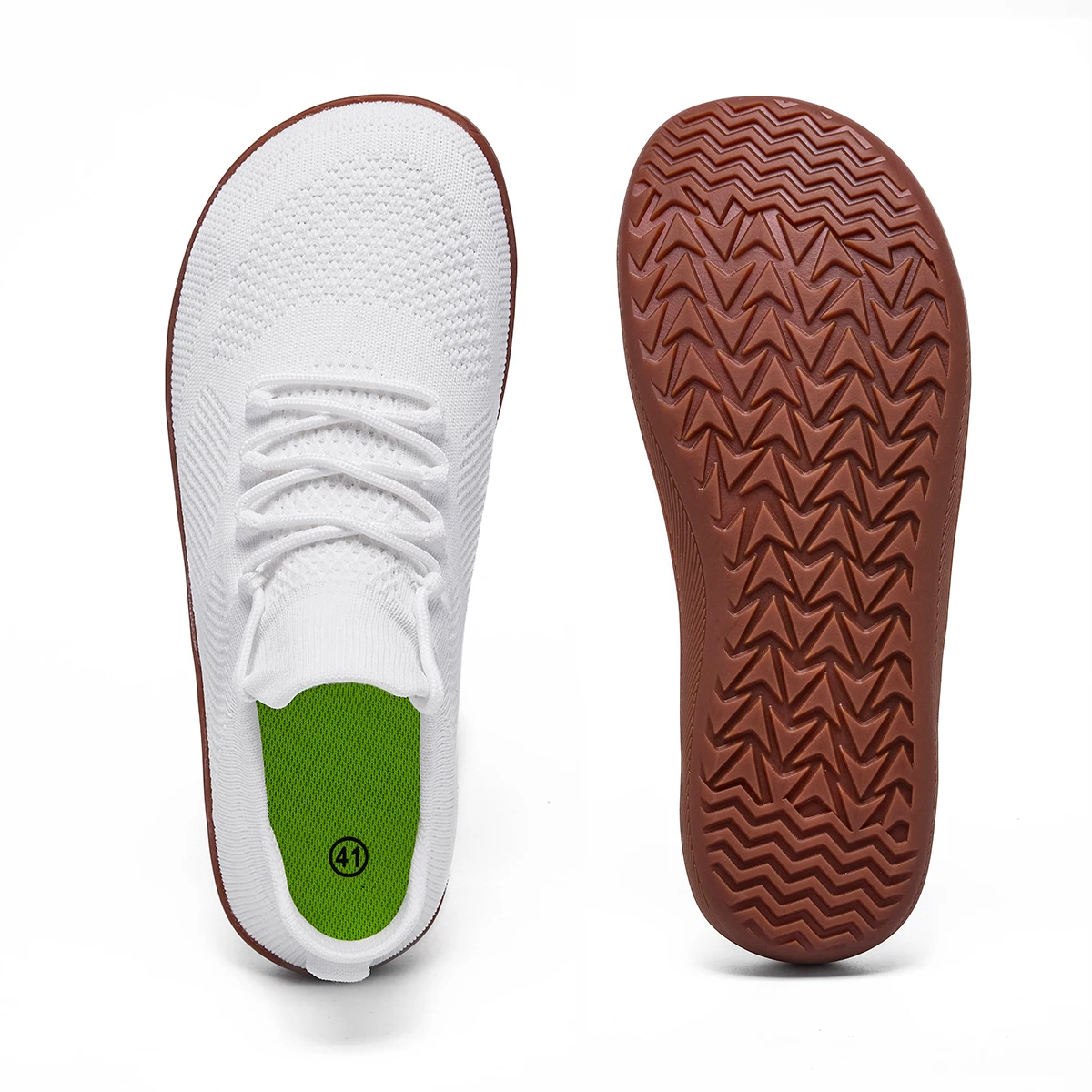 pscownlg Minimalistische Barfußschuhe, Unisex, leicht, atmungsaktiv, Nullsohlen, breite Zehen, Herren-Laufschuhe, Outdoor, lässige Wanderschuhe 8