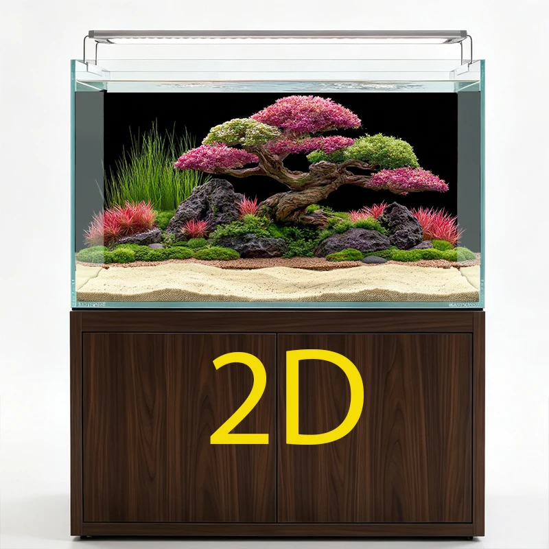Natural Layered Stone Aquarium Rock Landscape Decoration Stackable Seiryu Rock Fish Tank Cave Arch Ornament Aquascape Hardscape