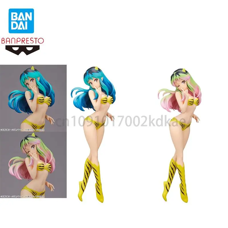 

In Stock Original Bandai Urusei Yatsura GLITTER GLAMOURS LUM Lamu Anime Action Figures Model Collections Ornaments Toy Gift