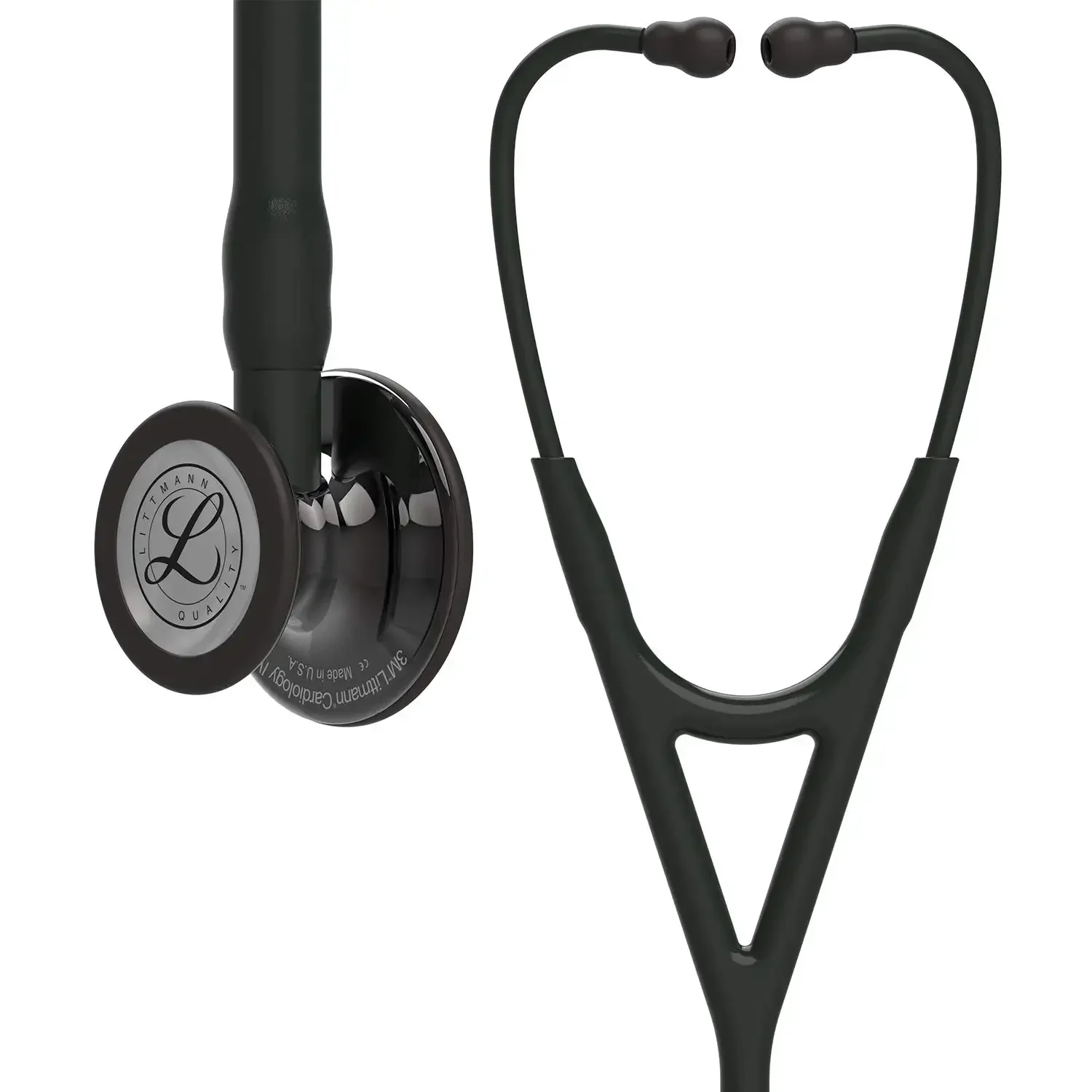 Littmann Cardiology IV Diagnostic Stethoscope High Polish Smoke-Finish 6232 - Image 2