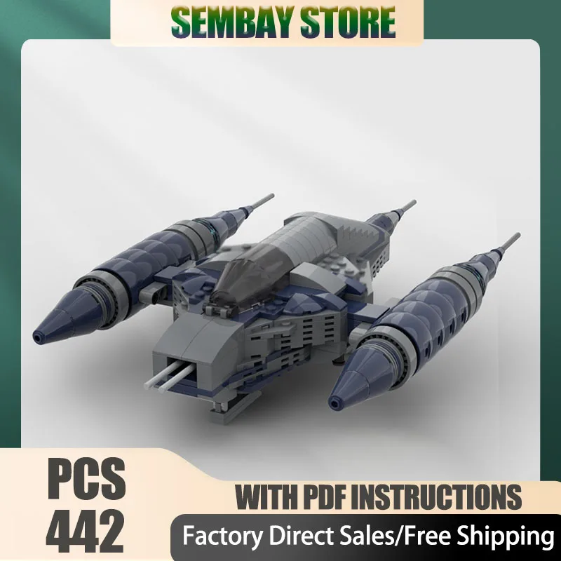 

Модель истребителя Moc, строительные кирпичи, модульные патрульные форсунки, модель технологии, блоки, рождественские игрушки «сделай сам», строительные подарки